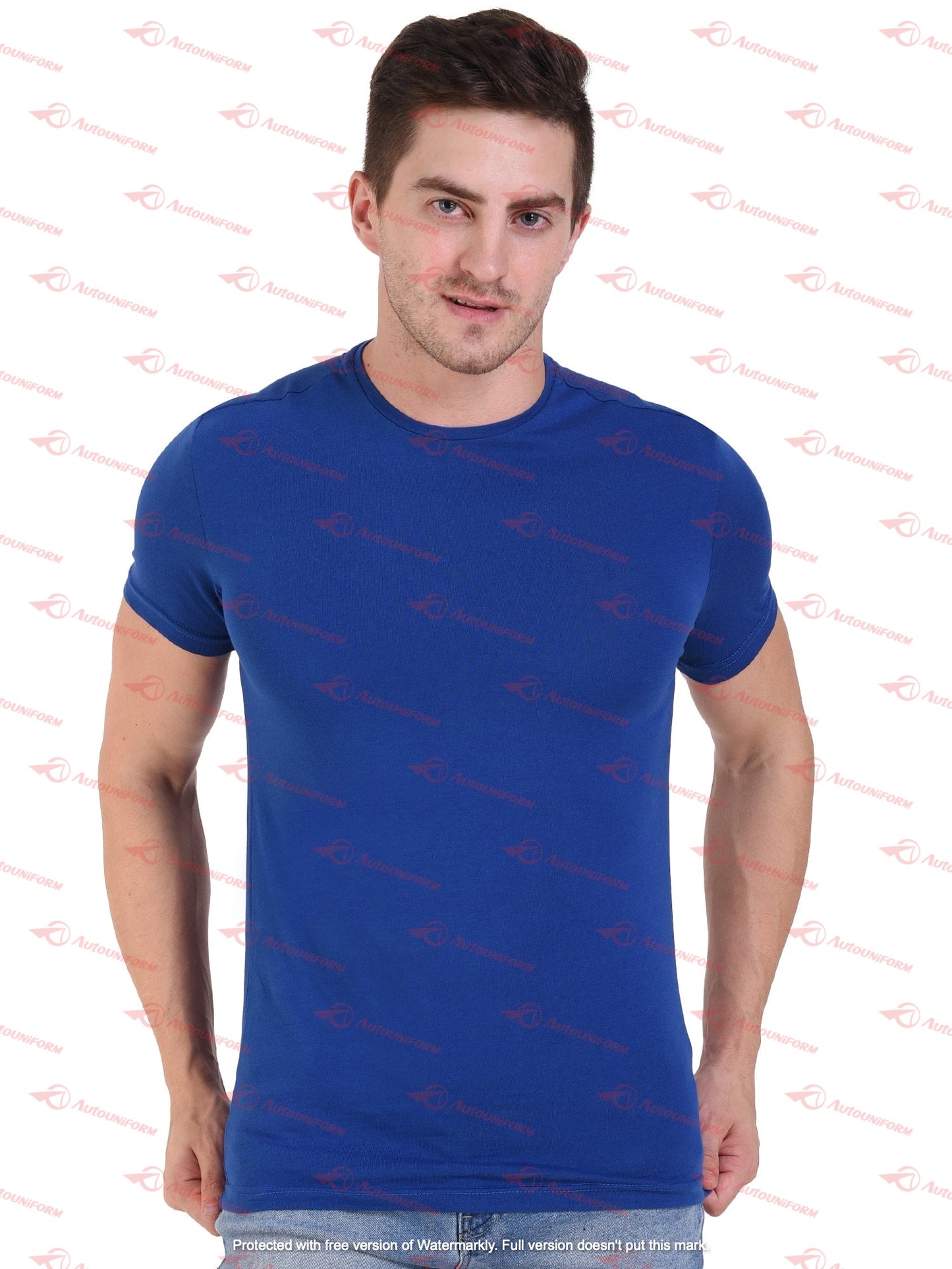 Buy Royal Blue Tshirt online at autouniform.com