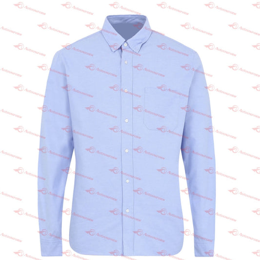 Custom Corporate Sky Blue Shirt www.autouniform.com
