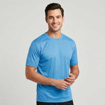 Custom Corporate Promotional Wear Round neck tshirt bulk order autouniform.com
