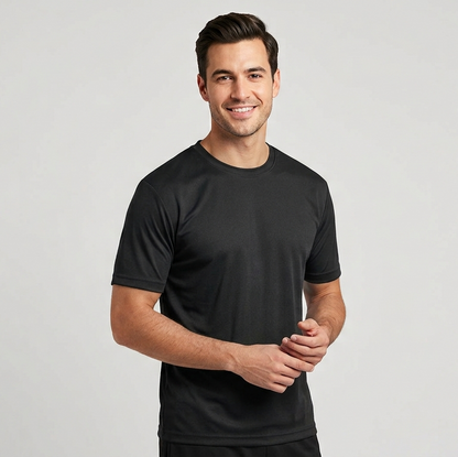 Custom Corporate Promotional Wear Round neck tshirt bulk order autouniform.com