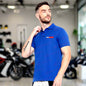Buy TVS Staff Royal Blue Tshirt at www.autouniform.com
