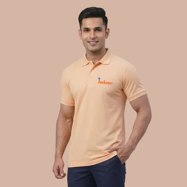 buy Indane Gas office Staff Tshirt at autouniform.com