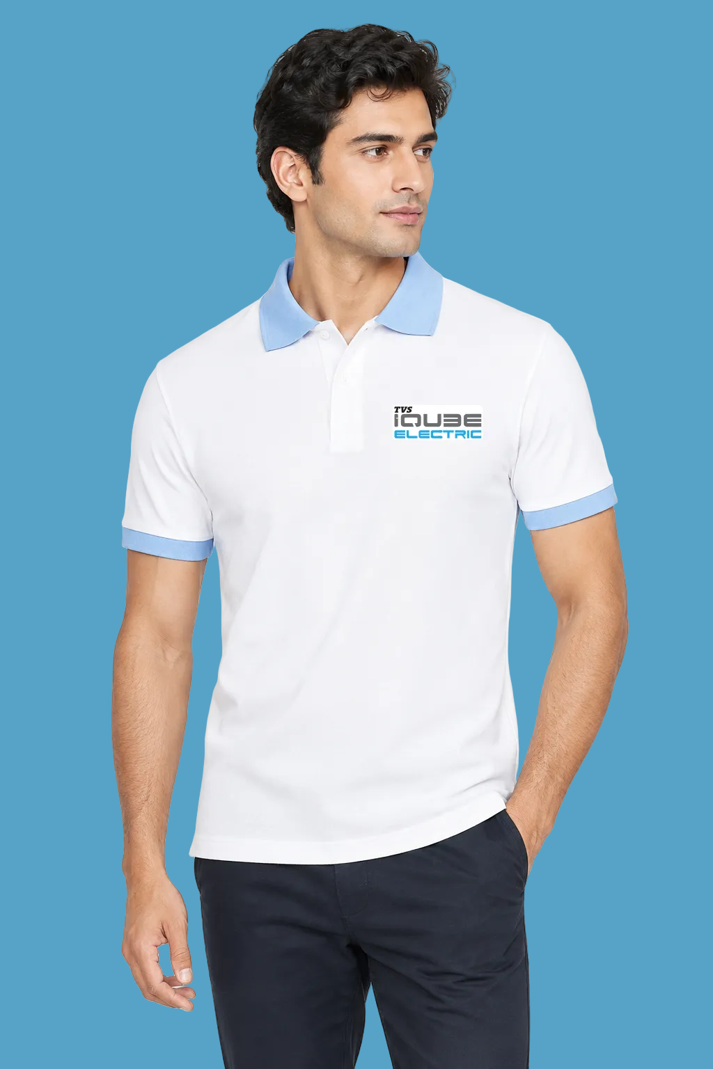 Buy TVS sales polo tshirt on www.autouniform.com 