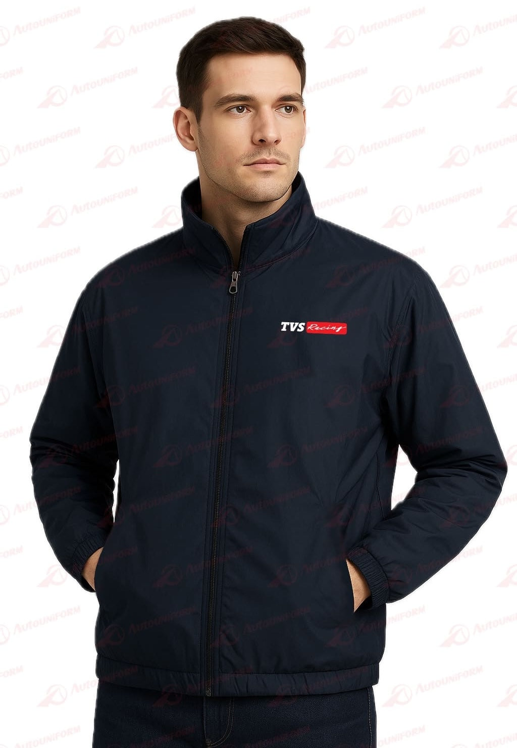 TVS Winter Zipper Jacket - Two Layered