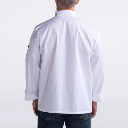 AutoUniform White Chef Coat (Full Sleeves)