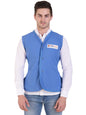 BUY INDIAN OIL IOCL UNIFORM XTRA PREMUM BLUE JACKET SLEEVELESS AT WWW.AUTOUNIFORM.COM